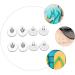 4 Pairs Transparent Forefoot Cushions - Metatarsal Socks & Gel Insoles for Women | Flip-Flop Foot Pads - Buy Online on GoSupps.com