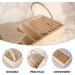 Lurrose Hair Tire Organizer | Standing Wooden Headband Rack & Box Divider | International Shipping Available - Buy Online on GoSupps.com