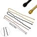 50pcs U-Brown Metal Hairpins & Bobby Pins - Ideal Hair Accessories for All Hair Types - Buy Online on GoSupps.com