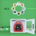 Qianmei AED Defibrillator Storage Cabinet - Wall-Mounted Steel Alarm Box for Home & Office | Compatible with Most AED Models - Buy Online on GoSupps.com