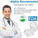 Usleepy Premium Snoring Stopper Nose Clip Set | 4-Pack Anti-Snore Device for Quiet Nights | BPA-Free Breathing Aid - Buy Online on GoSupps.com