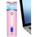 Mist Sprayer - Portable Nano Mist Sprayer with Skin Analysis - Hydrating USB Rechargeable Face Steamer for Eyelash Extensions Face Face Hydration Dyeulget Pink - Buy Online on GoSupps.com
