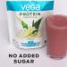 Vega Protein Smoothie Berry Plant Based Powder 9.2oz - Vegan Keto-Friendly Gluten Free Non-GMO Dairy Soy Lactose Free - 12 Servings - Buy Online on GoSupps.com