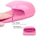 Portable Nail Dryer | Cooling Fan Nail Polish Quick Dryer - Pink | For Household and Salon - Buy Online on GoSupps.com