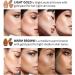 Pakivs Highlighter Liquid Foundation Face Waterproof Long Lasting Face Contour Stick Illuminator Makeup Create a Light and Natural Contour Makeup (Warm Brown) - Buy Online on GoSupps.com