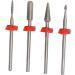 Versatile Accessories Accurate Grinding Safe and Gentle Tungsten Steel Material Multi Purpose Nail Grinding Head Set for Electric Nail Drills - Buy Online on GoSupps.com