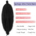 Leeven 12 Inch Springy Afro Twist Hair for Faux Locs Pre-Separate Popping Spring Twist Crochet Hair for Distressed Locs 8 Packs Afro Kinky Curly Marley Braiding Hair Extensions /1B# 12 Inch (Pack of 8) 1B# - Buy Online on GoSupps.com