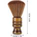 Professional Barber Fiber Wooden Handle Cutting Neck Duster Broken Hair Sweep Brush Hair Cutting Neck Duster Brush Neck Face Duster for Salon Stylist - Buy Online on GoSupps.com