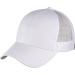 Ponycap Messy High Bun Ponytail Trucker Baseball Cap - White - Buy Online on GoSupps.com