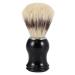 Jiklophg 1 x men's rasier brush salon man facial beard cleaning device razor tool wild boar bristles hairbrush with resin handle