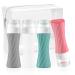 4 pieces of empty travel bottle 90 ml outlet-safe silicone travel bottle BPA-free suitable for lotions shampoos cosmetics camping short trips.Silicone color*4
