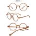 Vevesmundo Anti Blue Light Glasses for Men & Women - Retro Round Design Large Plastic Blue Light Filter for Comfortable Reading - Buy Online on GoSupps.com