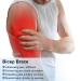 Supregear Bicep Tendonitis Compression Sleeve - Support Brace for Upper Arm Pain Relief & Muscle Strains (Black S) - Buy Online on GoSupps.com