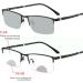 Buy Mincl Transition Photochromic Bifocal Reading Glasses - UV400 Rectangular Frame for Men & Women (Black 0.00/+2.50 Magnification) - International Shipping Available - Buy Online on GoSupps.com