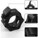 Tioamy Dumbbell Closures & Barbell Collars - Olympic Weightlifting Clamps (50mm) - Gym Equipment - 1 Pair Black - Buy Online on GoSupps.com