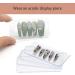 Transparent Dustproof Box For False Nails Art Keep Your Masterpieces Clean Adjustable Dividers Easy To Carry Storage Case For Nails Art White - Buy Online on GoSupps.com