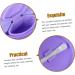 minkissy 3 Sets Cream Box Cosmetic Jar with Spoon Lotion Dispenser Jar Cosmetic Lotion Bottle Durable Cream Storage Jar Cream Jar with Spoon Silica Gel Storage Box Portable Purple Travel - Buy Online on GoSupps.com