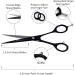 RUVANTI Professional Hair Cutting Scissors - J2 Stainless Steel 6.5 Barber Shears for Men, Women, Kids - Sharp Blades Hairdresser Scissors - Buy Online on GoSupps.com