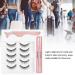 Magnetic Eyeliner & Eyelash Kit - 5 Pairs 3D No Glue Needed | Easy Application with Tweezers - Buy Online on GoSupps.com