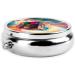 Portable Metal Pill Box - Colored Tetragonal Block | Mini 3-Compartment Design for Travel - Ideal for Small Pills - Buy Online on GoSupps.com