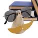 ITRIMAKA beard glasses nose shape glasses holder |Glassen holders creative sunglasses glasses stand for sunglasses and glasses yellow beard