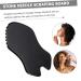 Beavorty Black Meteorite Gua Sha Facial Tool - Scraping Board & Neck Massage Tool for Glowing Skin - Buy Online on GoSupps.com