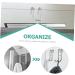 Cabilock 2pcs S Hook Towel Hanger Storage Hooks Door Hanging Hook Back Door Hanger Silver Stainless Steel - Buy Online on GoSupps.com