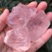 Natural Crystal Rough 3pcs Natural Pink Rose Quartz Crystal Rough Gemstone Specimen - Buy Online on GoSupps.com