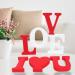 6 Inch Unfinished White Wood Letter K for Wall Decor and Craft Projects - Buy Online on GoSupps.com