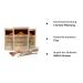 Brothers Protein Bread 3 Pack | 1kg Each - Cinnamon Almond Classic | Keto Paleo Diabetic Friendly - Healthy Snack for Athletes & Weight Loss - Buy Online on GoSupps.com
