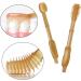 2-Pack Silicone Toothbrush Set for Babies 0-18 Months | Soft Bristles & Tongue Cleaner | Gentle Dental Care - Buy Online on GoSupps.com