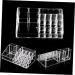 DRESSOOS Box Lip Shadow Storage Lipsticks Eye Pressed for Blusher Cosmetic Acrylic Gross Stand Transparent - Buy Online on GoSupps.com
