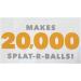 SplatRball 20K Orange Ammo - Certified Compatible with SRB1200, SRB400-SUB, and SRB400 Water Bead Blasters - Buy Online on GoSupps.com