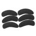 3 Pairs Anti-wear Stickers for High Heels Shoes for Wear-Resistant Heel Pads Foot Grips for Heels Heel Pads for Shoes Foot Pads for Heels Clear Heel Women's Boots Damping Flannel