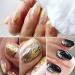 Dried Flowers, Foil Nail Chips, Glitter Stickers - Nail Art Supplies - Buy Online on GoSupps.com