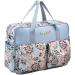 Kamay's Waterproof Mummy Shoulder Diaper Bag - Blue Dandelion | Large, Light Weight, Chic Nappy Changing Tote/Messenger Bag with Changing Mat - Buy Online on GoSupps.com