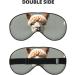 Alpaca Avatar Unisex Adjustable Eye Mask - Blackout Sleep Mask for Home Travel Yoga & Office Naps - Buy Online on GoSupps.com