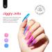 Beetles 6 Colors Jelly Gel Nail Polish Kit - Neon Translucent Sheer Red, Hot Pink, Purple, Blue, Yellow - Soak Off UV/LED Manicure for Women - Buy Online on GoSupps.com
