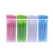 Supvox interdental brushes double head tooth space brush dental brush dental brushes tooth cleaning tools with box 200 pieces (random color)