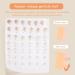 DHWEKU 48 Pieces Make Up Sponge Set Latex-Free Cosmetic Sponges Small Beauty Blender Makeup Sponge for Liquid Foundation Powder Sun Protection and Cream (24 White + 24 Skin Colours) - Buy Online on GoSupps.com