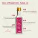 Pujashree 100% Pure Gulab Jal - 100ml Glass Bottle with Spray Pump| Natural Gulab Jal | Rose Water for Skin & Hair, Natural Rose Water Face Toner, Makeup Remover - Buy Online on GoSupps.com