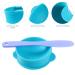 Fomiyes Icing Container Set - Mixed Cream Spatula & Facial Warmer Tool Kit | Skin Petting Wax Replacement | 10.5x10.5cm Green - International Shipping - Buy Online on GoSupps.com