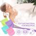6Pc Exfoliating Back Scrubber Set with Handles - Body Exfoliator Washers & Bath Gloves for Skin Cleansing and Massage - Men and Women - Buy Online on GoSupps.com