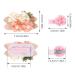 Ruicaifu 8 Pieces Flower Hair Clips for Girls - Perfect Children's Day Gift | Hair Jewelry for Kids - Buy Online on GoSupps.com
