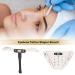 Stainless Steel Eyebrow Tattoo Shaper Stencil - Semi Permanent Eyebrow Measuring Tool - Level Balance Ruler - Buy Online on GoSupps.com