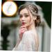 Didiseaon Braided Pearl Hair Comb Wedding Hair Clips Rhinestone Hair Clip Hair Clip for Wedding Bridal Headpiece Crystal Hair Accessories Headwear Abs White Dress Bride Hair up - Buy Online on GoSupps.com