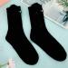 HOTBEST Magnetic Holding Hands Couple Socks - 4 Pairs, Funny 3D Doll Design, Breathable Cotton, Black - Buy Online on GoSupps.com