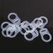 Herklotzn Silicone Buttons & Clips - 10-Piece Pacifier Holder Set & Adapter | Clear | International Shipping Available - Buy Online on GoSupps.com