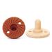 Doddle & Co. Tokyo Pop Pacifier  Natural Shape  100% Silicone (0-3 Months  Spice/Smash Cake) 0-3 Month Spice/Smash Cake