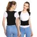 Posture Corrector for Mend Women - Adjustable Full Back Support Brace for Clavicle Support and Providing Pain Relief for Neck Back and Shoulder Elegant Svart Large - Buy Online on GoSupps.com